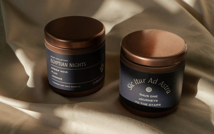 Dusk Collection Egyptian Nights Thus One Travels to the Stars Travel Candle