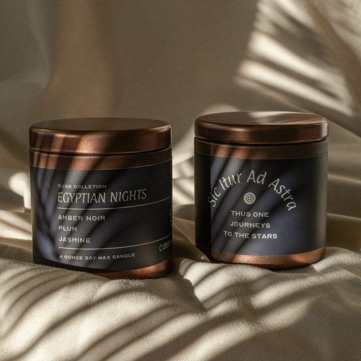 Dusk Collection Egyptian Nights Thus One Travels to the Stars Travel Candle