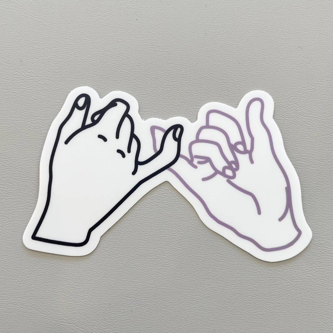 Vinyl Sticker Pinky Promise