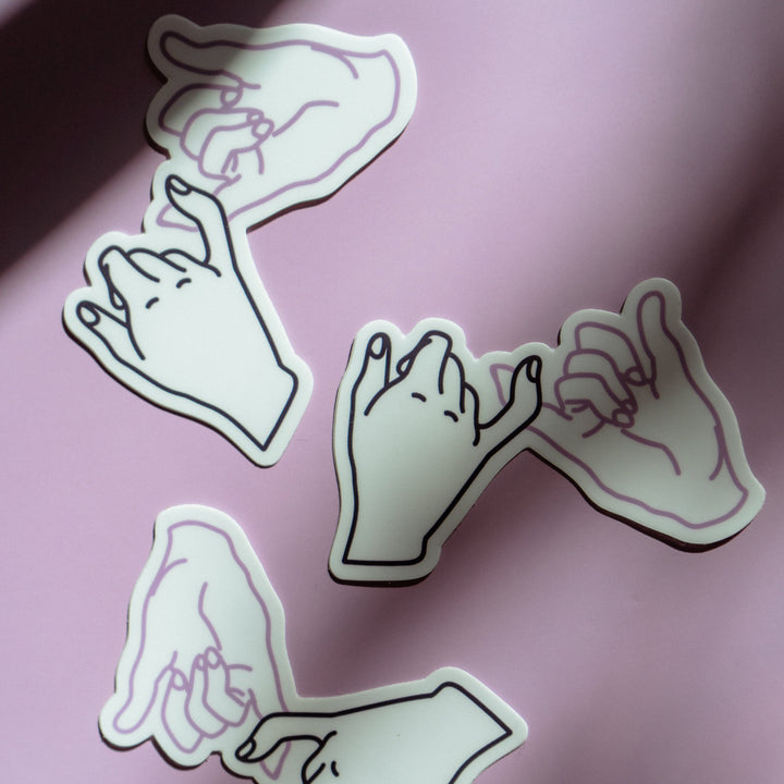 Vinyl Sticker Pinky Promise