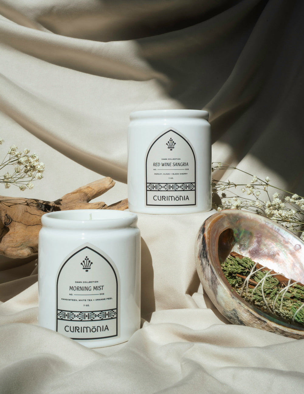 Curimonia Dawn and Dusk Collection Candles