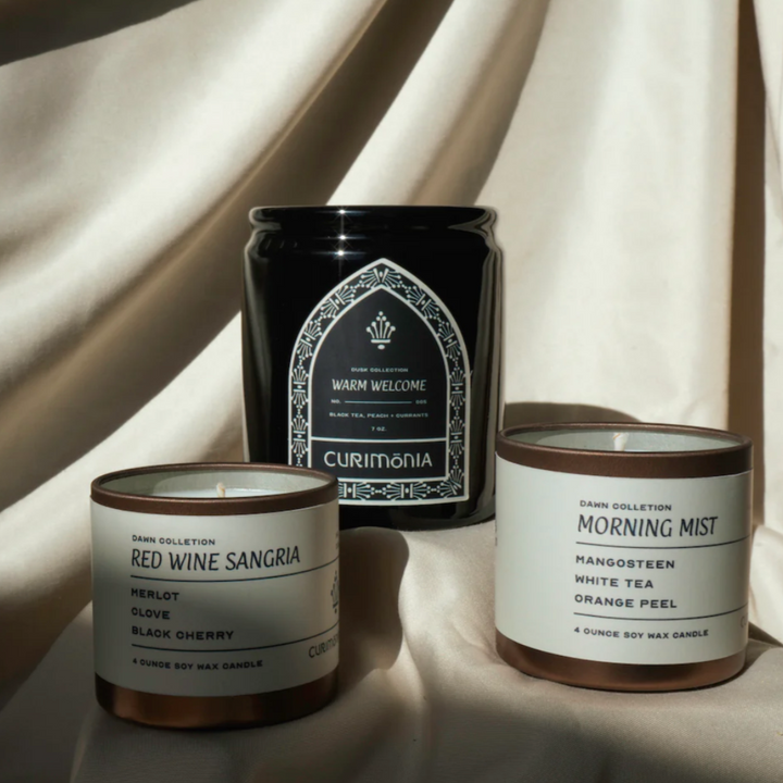 Dawn Collection Morning Mist Holding the Infinite Travel Candle