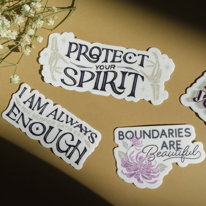 Vinyl Sticker Protect Your Spirit