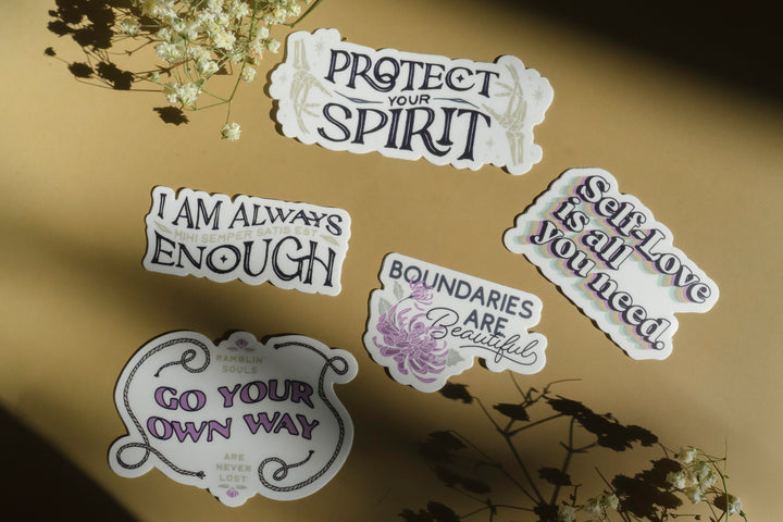 Vinyl Sticker Protect Your Spirit