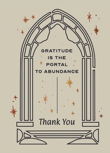 Greeting Card Gratitude Portal Thank You