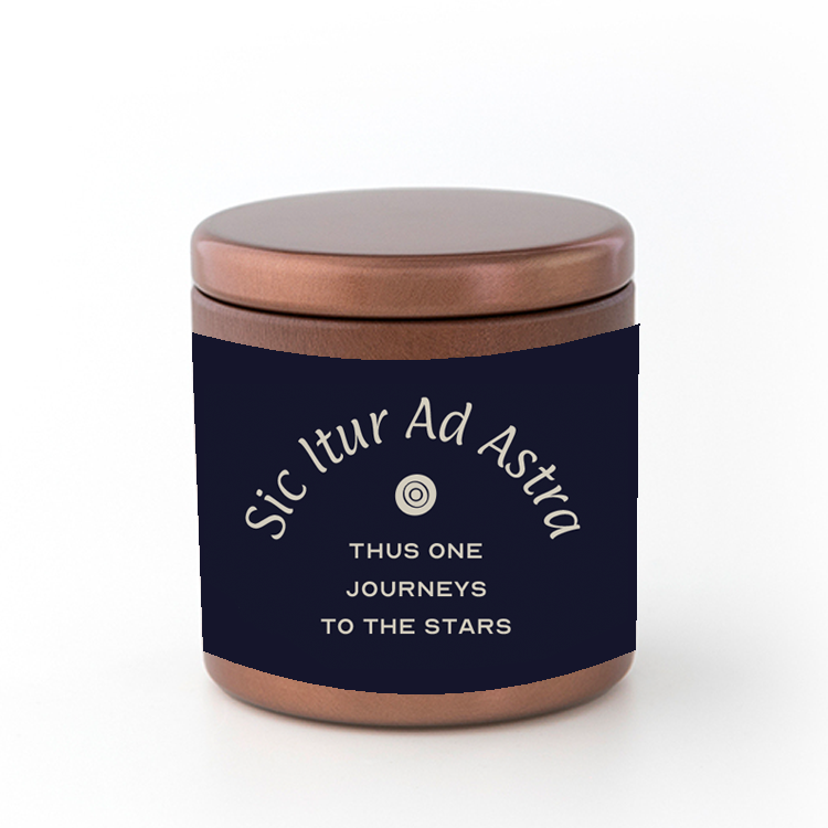 Dusk Collection Egyptian Nights Thus One Travels to the Stars Travel Candle